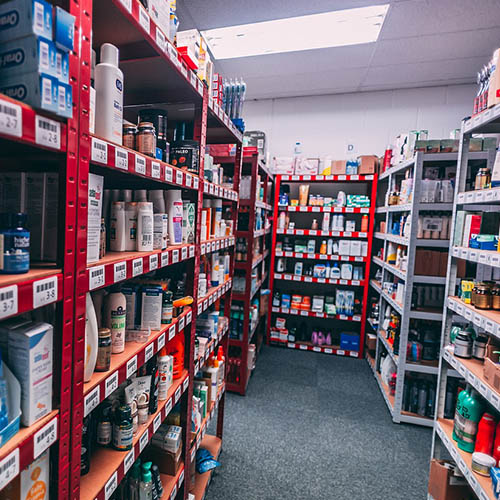 vue interieure Pharmacie du Tilleul